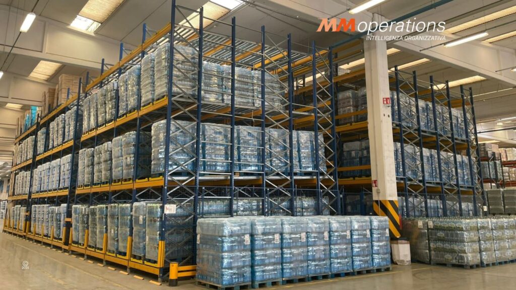Le scaffalature dinamiche che sfruttano la gravità per creare flussi automatizzati attraverso canali inclinati con controllo della velocità