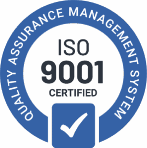 iso 9001 quality management badge